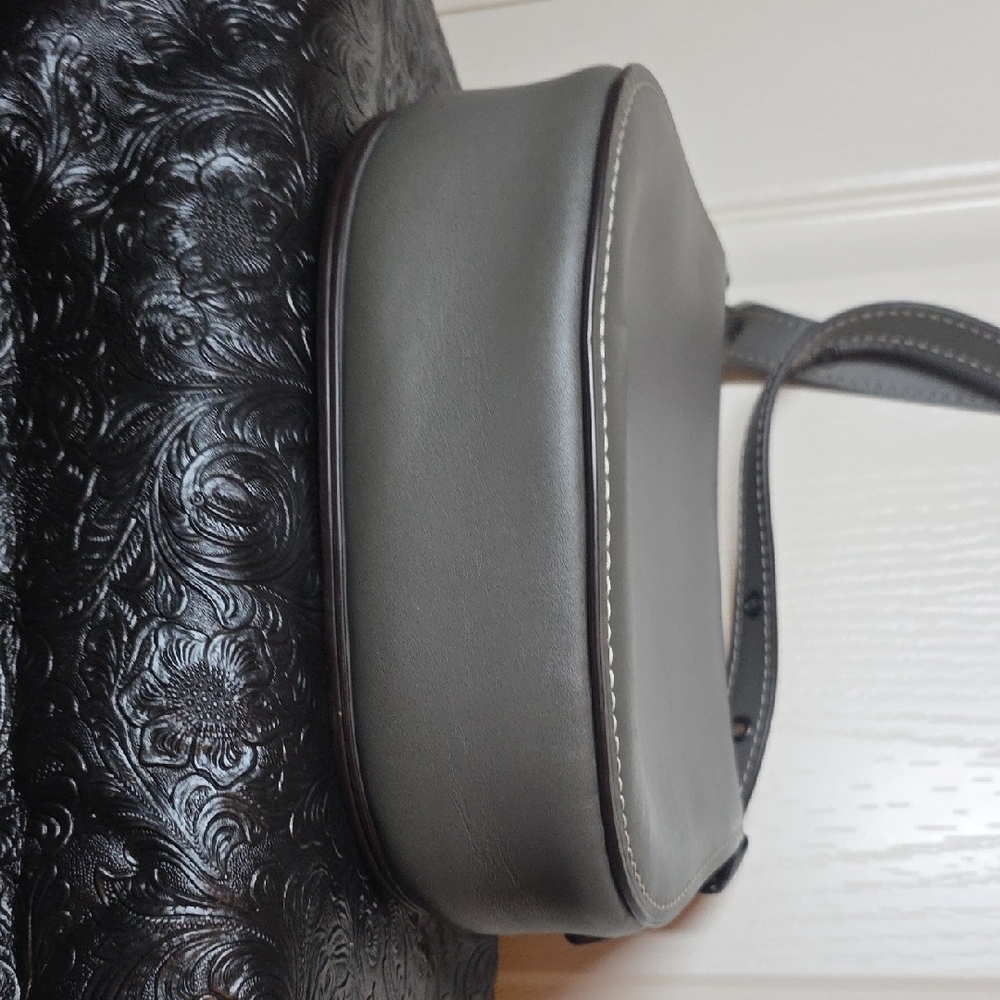 Coach 1941 Saddle 23 Gray Crossbody Bag - Picture 3 of 9